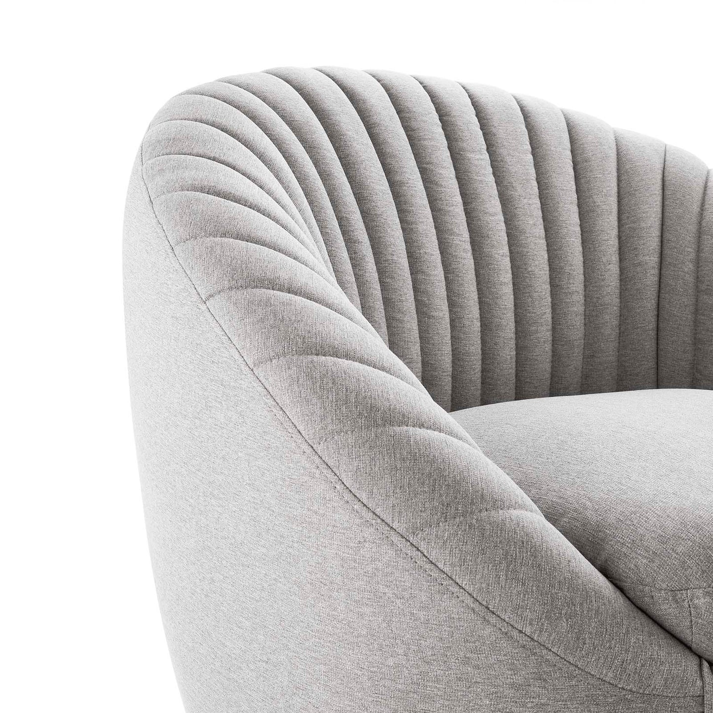 Whirr Tufted Fabric Fabric Swivel Chair By Modway | Armchairs | Modishstore-12