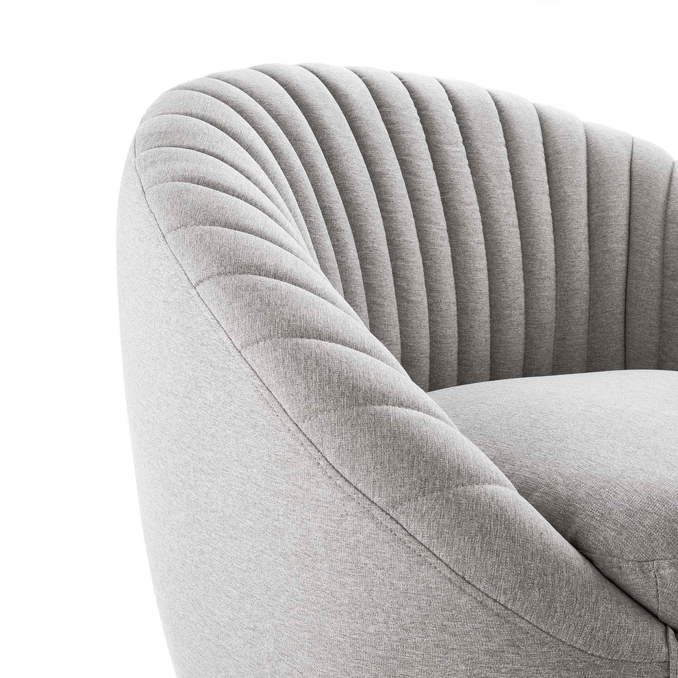 Whirr Tufted Fabric Fabric Swivel Chair By Modway - EEI-5003 | Armchairs | Modishstore - 12