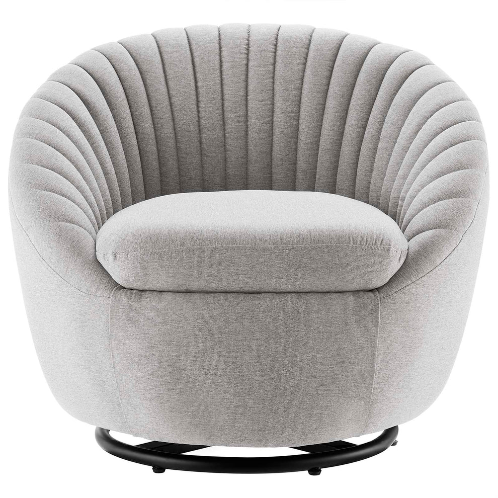 Whirr Tufted Fabric Fabric Swivel Chair By Modway - EEI-5003 | Armchairs | Modishstore - 13