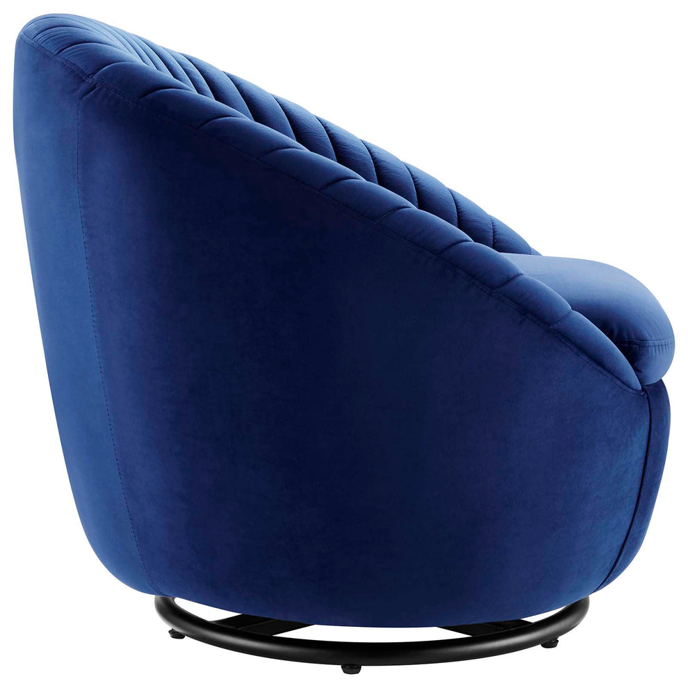 Whirr Tufted Performance Velvet Performance Velvet Swivel Chair By Modway - EEI-5004 | Armchairs | Modishstore - 23