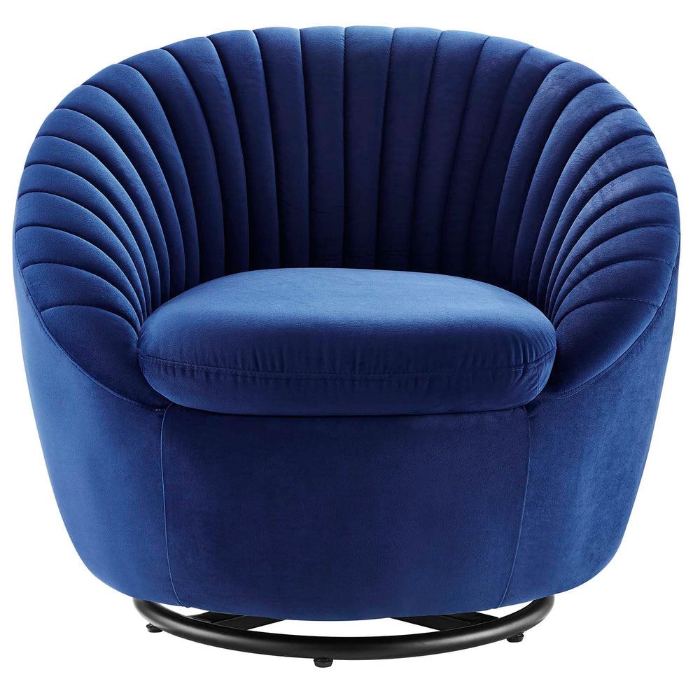 Whirr Tufted Performance Velvet Performance Velvet Swivel Chair By Modway - EEI-5004 | Armchairs | Modishstore - 26