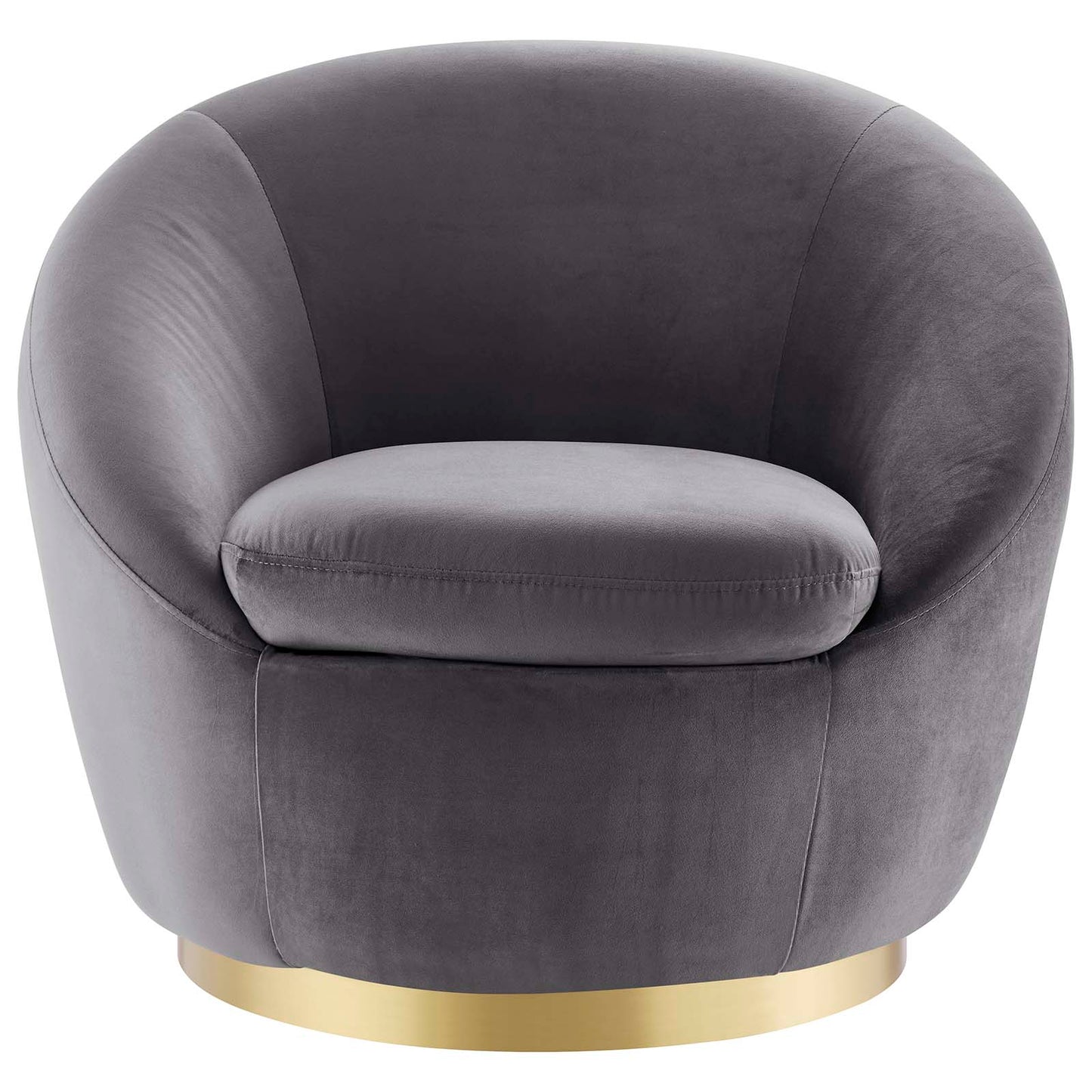 Buttercup Performance Velvet Performance Velvet Swivel Chair By Modway - EEI-5005 | Armchairs | Modishstore - 12