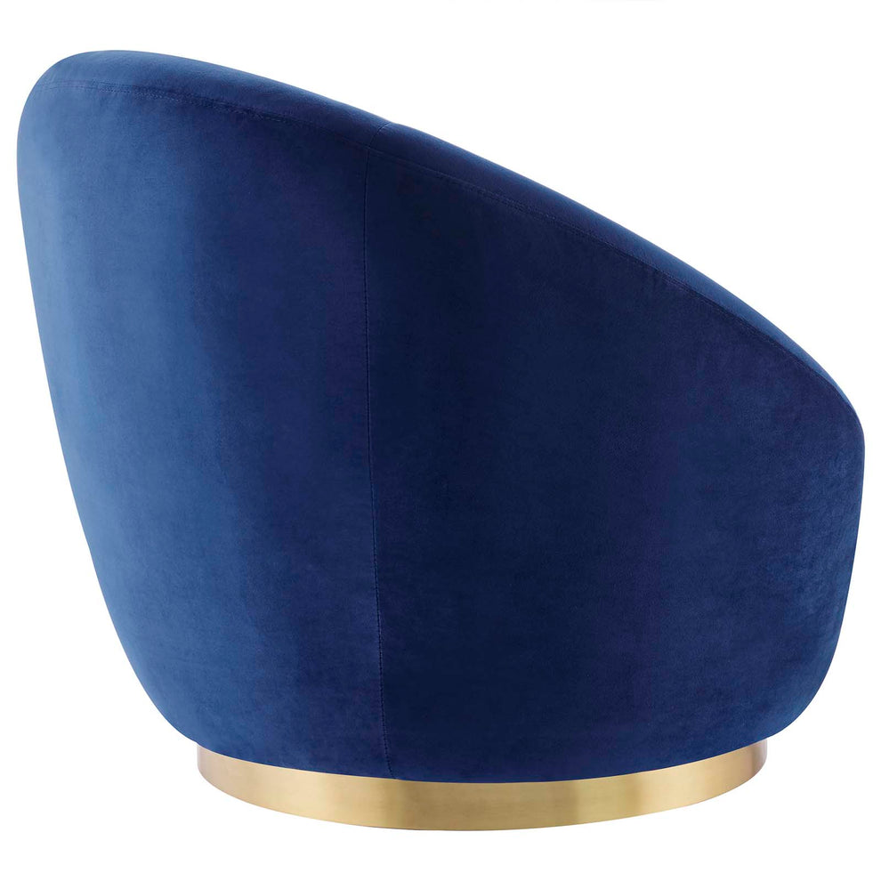 Buttercup Performance Velvet Performance Velvet Swivel Chair By Modway - EEI-5005 | Armchairs | Modishstore - 17