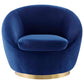 Buttercup Performance Velvet Performance Velvet Swivel Chair By Modway - EEI-5005 | Armchairs | Modishstore - 19