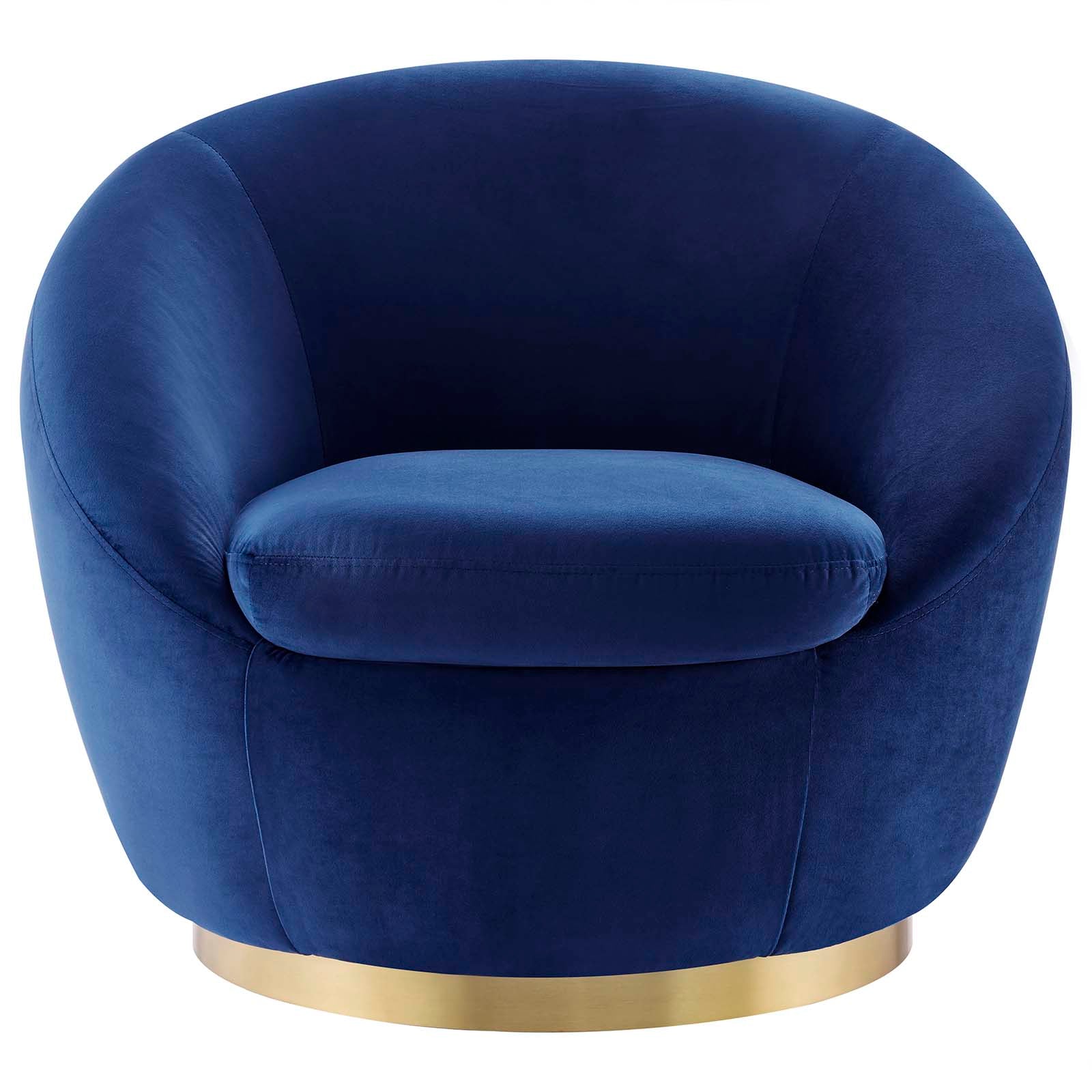 Buttercup Performance Velvet Performance Velvet Swivel Chair By Modway - EEI-5005 | Armchairs | Modishstore - 19