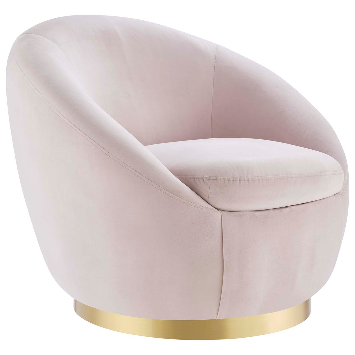 Buttercup Performance Velvet Performance Velvet Swivel Chair By Modway - EEI-5005 | Armchairs | Modishstore - 22