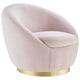 Buttercup Performance Velvet Performance Velvet Swivel Chair By Modway - EEI-5005 | Armchairs | Modishstore - 22