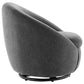 Buttercup Fabric Upholstered Upholstered Fabric Swivel Chair By Modway - EEI-5006 | Armchairs | Modishstore - 3