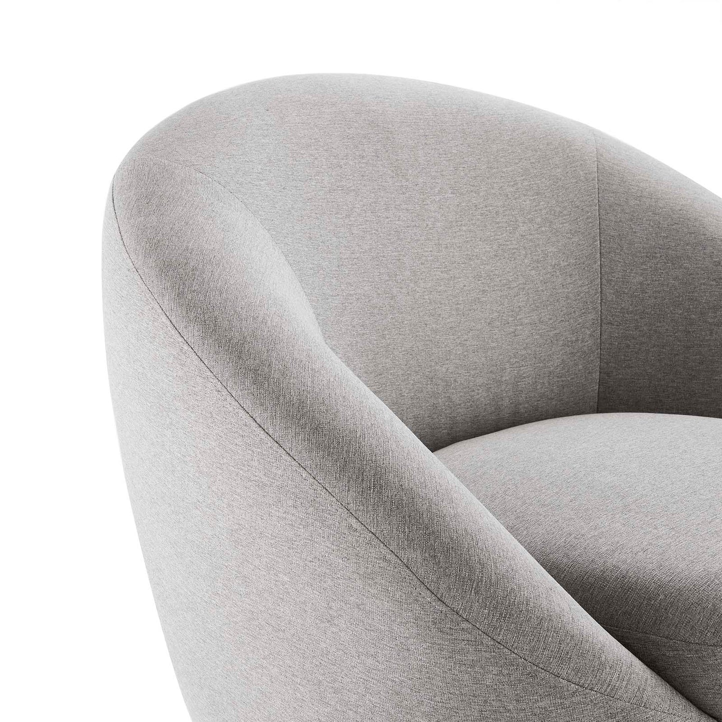 Buttercup Fabric Upholstered Upholstered Fabric Swivel Chair By Modway - EEI-5006 | Armchairs | Modishstore - 11