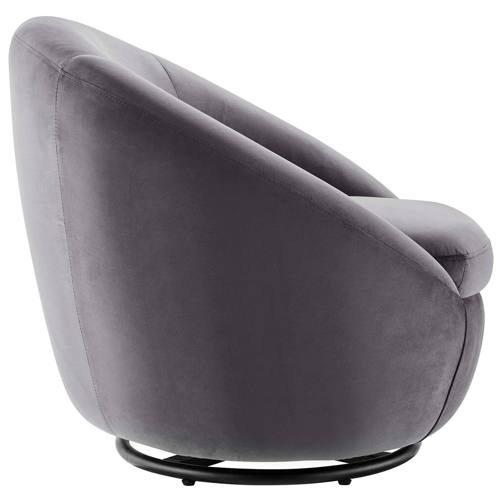 Buttercup Performance Velvet Performance Velvet Swivel Chair By Modway - EEI-5007 | Armchairs | Modishstore - 16