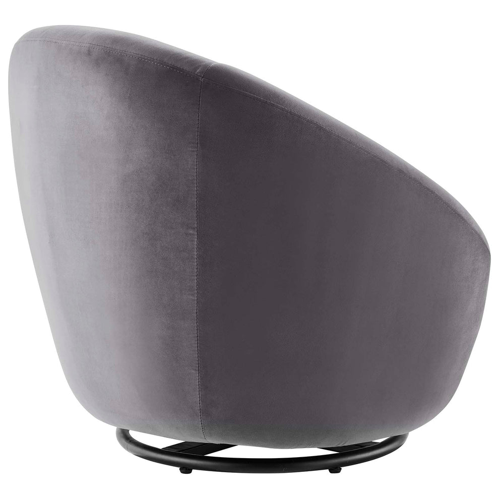 Buttercup Performance Velvet Performance Velvet Swivel Chair By Modway - EEI-5007 | Armchairs | Modishstore - 17