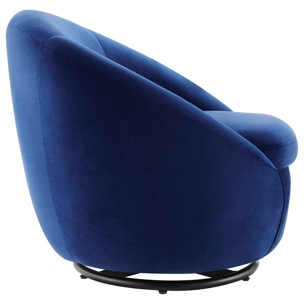 Buttercup Performance Velvet Performance Velvet Swivel Chair By Modway - EEI-5007 | Armchairs | Modishstore - 23