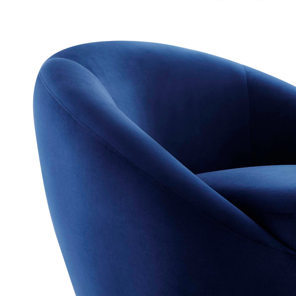 Buttercup Performance Velvet Performance Velvet Swivel Chair By Modway - EEI-5007 | Armchairs | Modishstore - 25