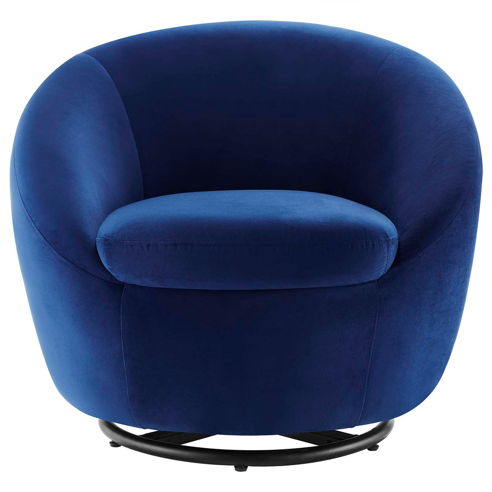Buttercup Performance Velvet Performance Velvet Swivel Chair By Modway - EEI-5007 | Armchairs | Modishstore - 26