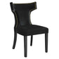 Curve Performance Velvet Dining Chairs - Set of 2 By Modway - EEI-5008 | Dining Chairs | Modishstore - 6