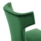 Curve Performance Velvet Dining Chairs - Set of 2 By Modway - EEI-5008 | Dining Chairs | Modishstore - 79