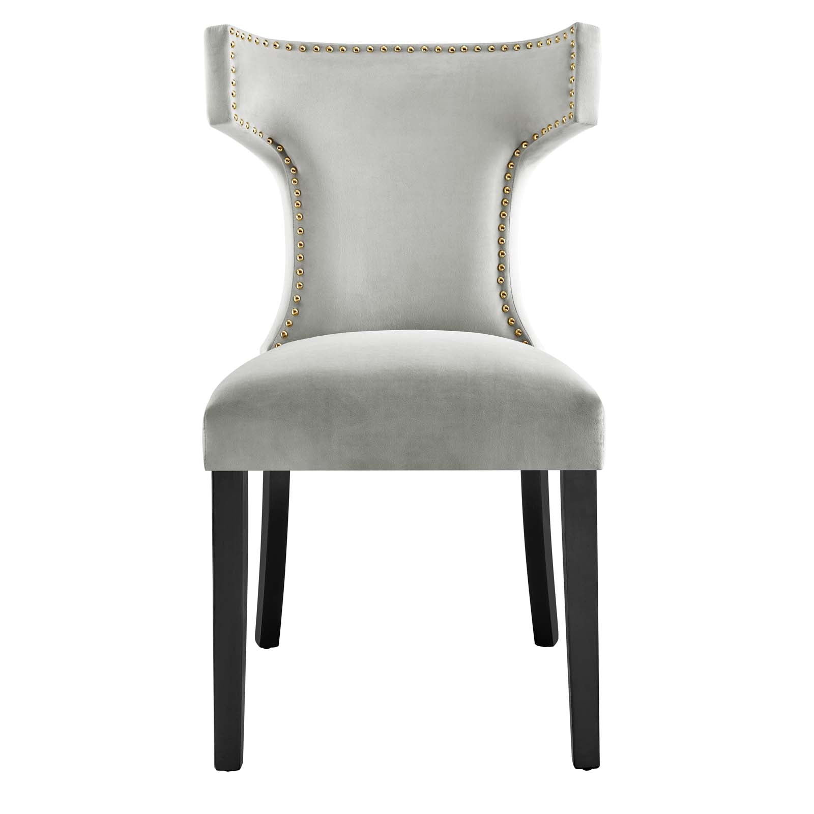 Curve Performance Velvet Dining Chairs - Set of 2 By Modway | Dining Chairs | Modishstore-44
