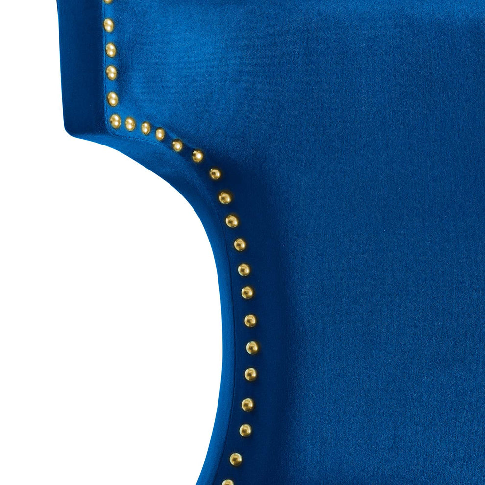 Curve Performance Velvet Dining Chairs - Set of 2 By Modway - EEI-5008 | Dining Chairs | Modishstore - 84