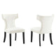 Curve Performance Velvet Dining Chairs - Set of 2 By Modway - EEI-5008 | Dining Chairs | Modishstore - 10