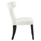 Curve Performance Velvet Dining Chairs - Set of 2 By Modway - EEI-5008 | Dining Chairs | Modishstore - 20