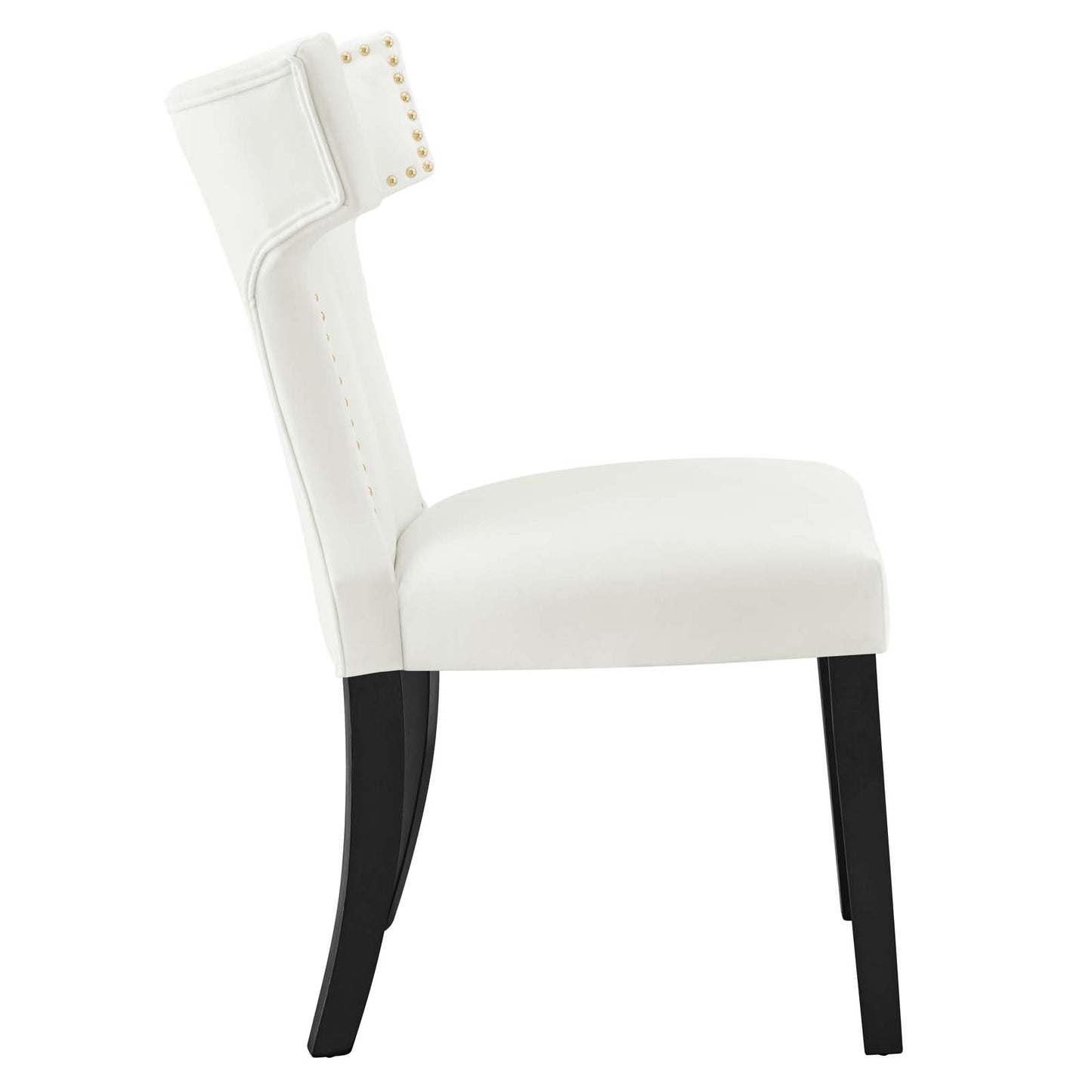 Curve Performance Velvet Dining Chairs - Set of 2 By Modway - EEI-5008 | Dining Chairs | Modishstore - 20
