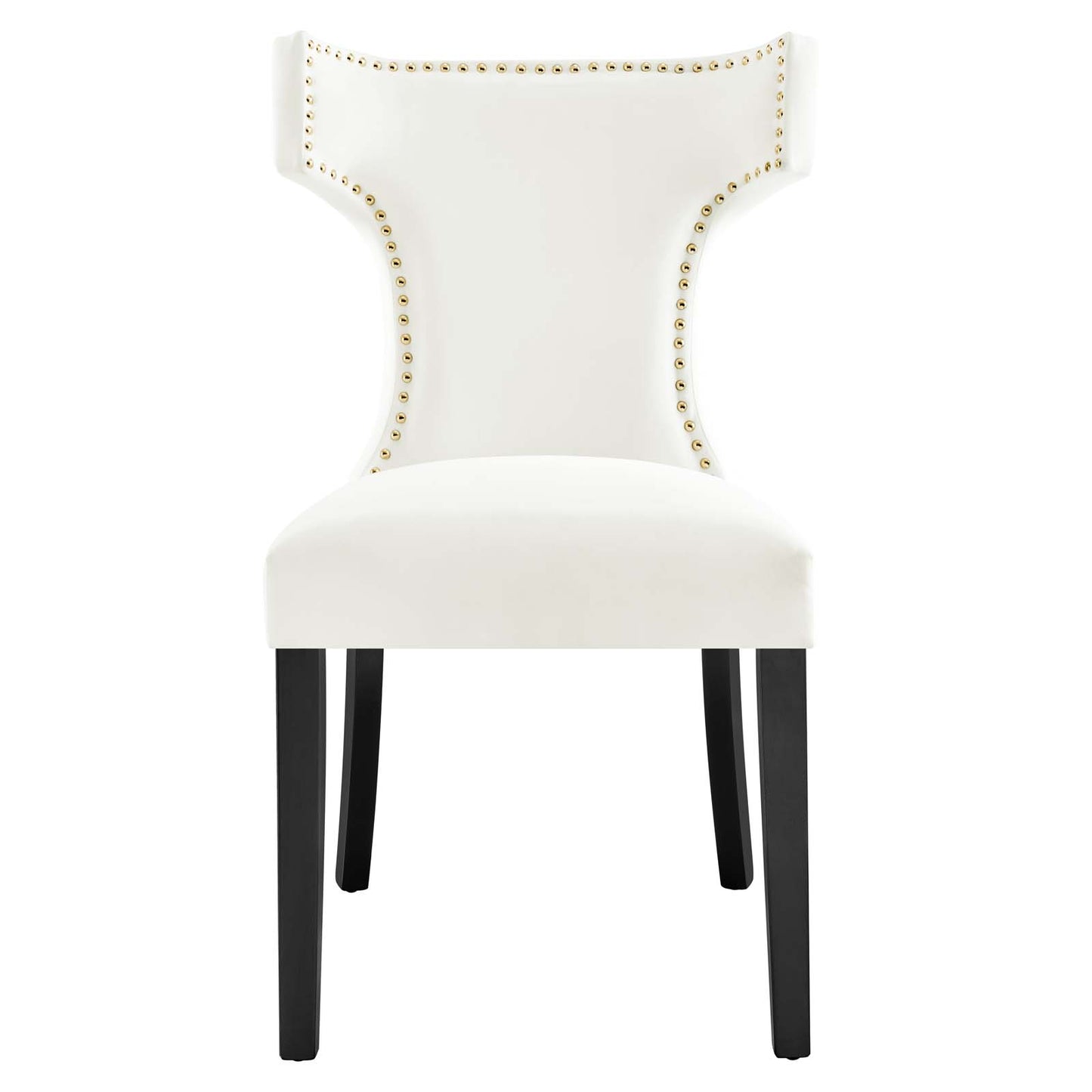 Curve Performance Velvet Dining Chairs - Set of 2 By Modway - EEI-5008 | Dining Chairs | Modishstore - 40