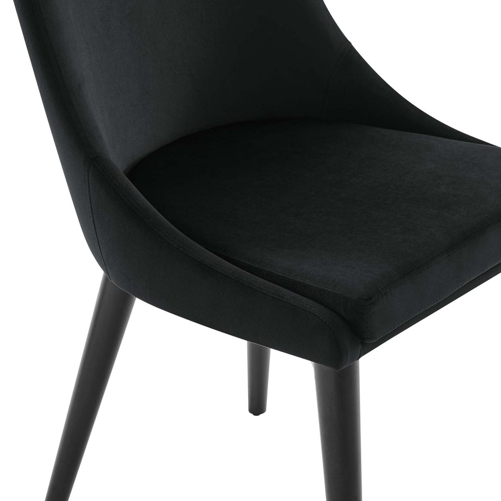 Viscount Performance Velvet Dining Chair By Modway - EEI-5009 | Dining Chairs | Modishstore - 7