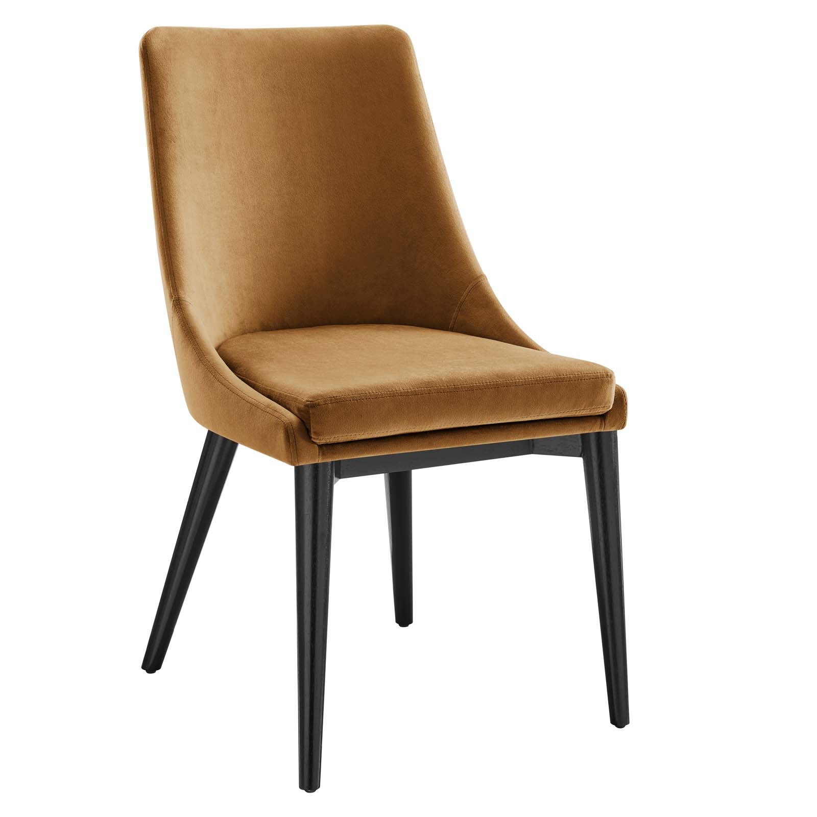 Viscount Performance Velvet Dining Chair By Modway - EEI-5009 | Dining Chairs | Modishstore - 66