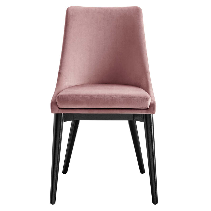 Viscount Performance Velvet Dining Chair By Modway - EEI-5009 | Dining Chairs | Modishstore - 51