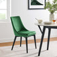 Viscount Performance Velvet Dining Chair By Modway - EEI-5009 | Dining Chairs | Modishstore - 24