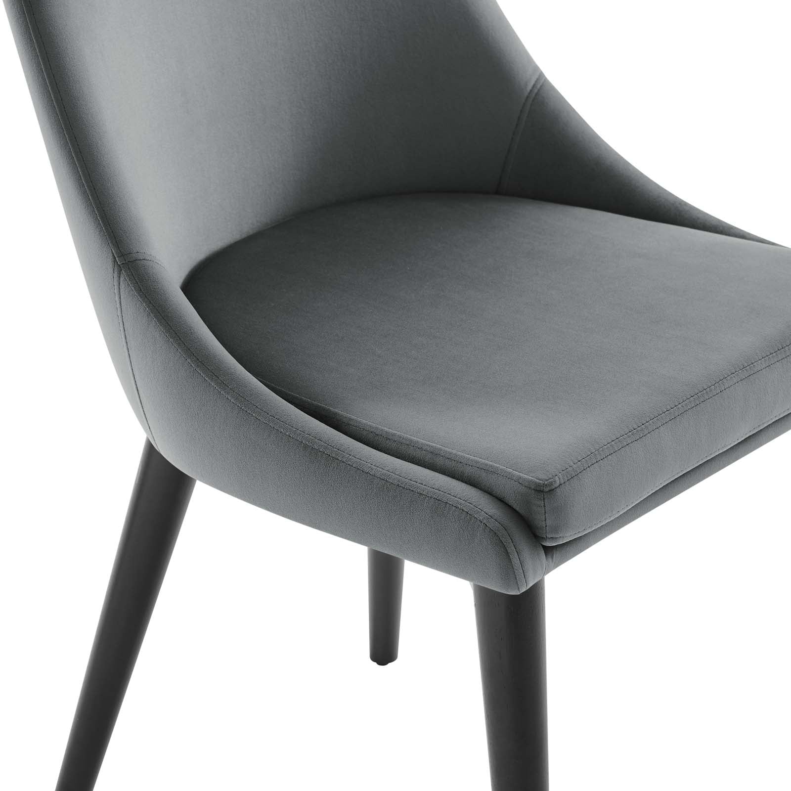 Viscount Performance Velvet Dining Chair By Modway - EEI-5009 | Dining Chairs | Modishstore - 81