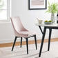Viscount Performance Velvet Dining Chair By Modway - EEI-5009 | Dining Chairs | Modishstore - 19