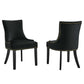 Marquis Performance Velvet Dining Chairs - Set of 2 By Modway - EEI-5010 | Dining Chairs | Modishstore - 2