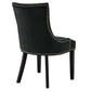 Marquis Performance Velvet Dining Chairs - Set of 2 By Modway - EEI-5010 | Dining Chairs | Modishstore - 33