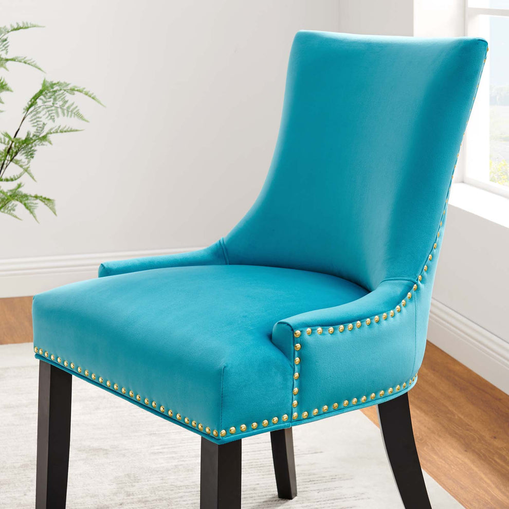Marquis Performance Velvet Dining Chairs - Set of 2 By Modway - EEI-5010 | Dining Chairs | Modishstore - 15