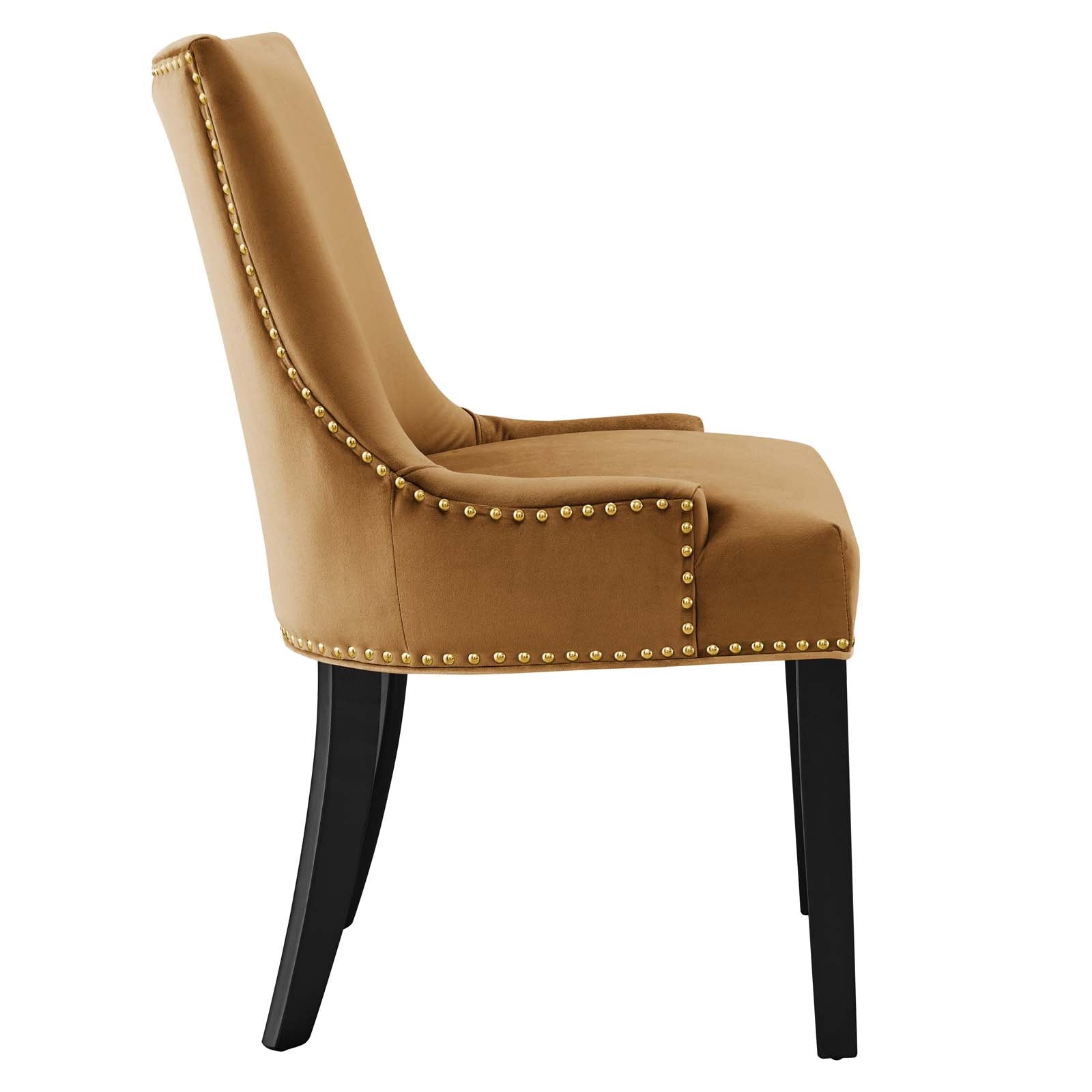 Marquis Performance Velvet Dining Chairs - Set of 2 By Modway - EEI-5010 | Dining Chairs | Modishstore - 32