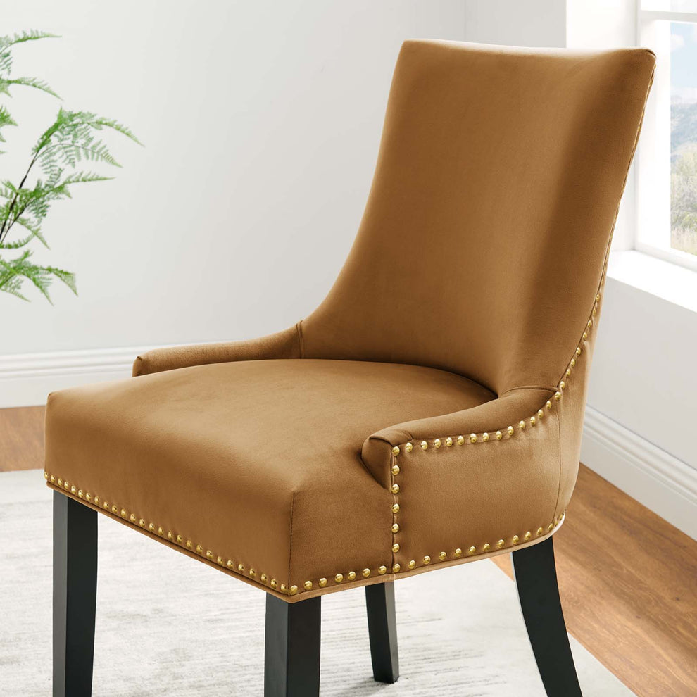 Marquis Performance Velvet Dining Chairs - Set of 2 By Modway - EEI-5010 | Dining Chairs | Modishstore - 16