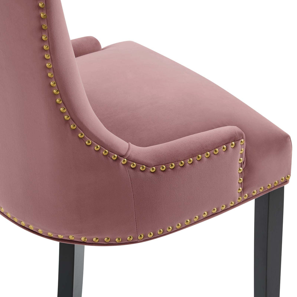 Marquis Performance Velvet Dining Chairs - Set of 2 By Modway - EEI-5010 | Dining Chairs | Modishstore - 82
