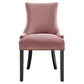 Marquis Performance Velvet Dining Chairs - Set of 2 By Modway - EEI-5010 | Dining Chairs | Modishstore - 48