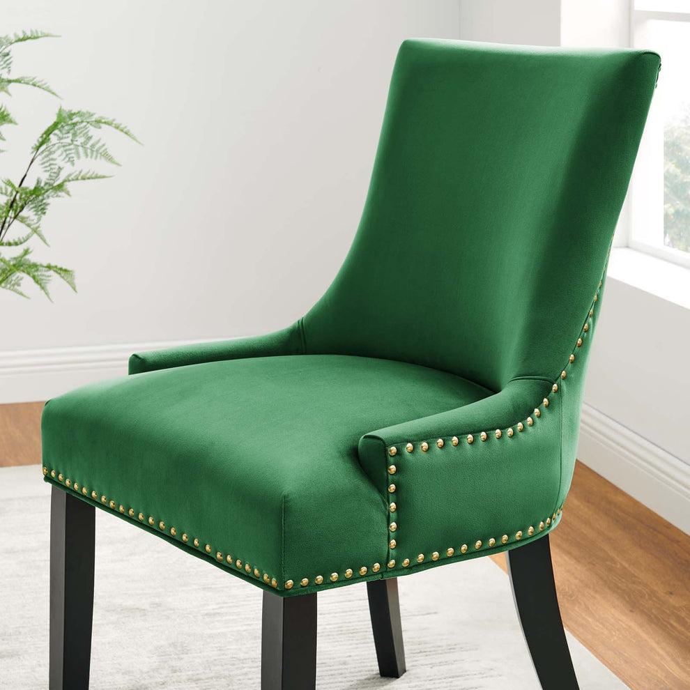 Marquis Performance Velvet Dining Chairs - Set of 2 By Modway - EEI-5010 | Dining Chairs | Modishstore - 17