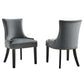Marquis Performance Velvet Dining Chairs - Set of 2 By Modway - EEI-5010 | Dining Chairs | Modishstore - 11