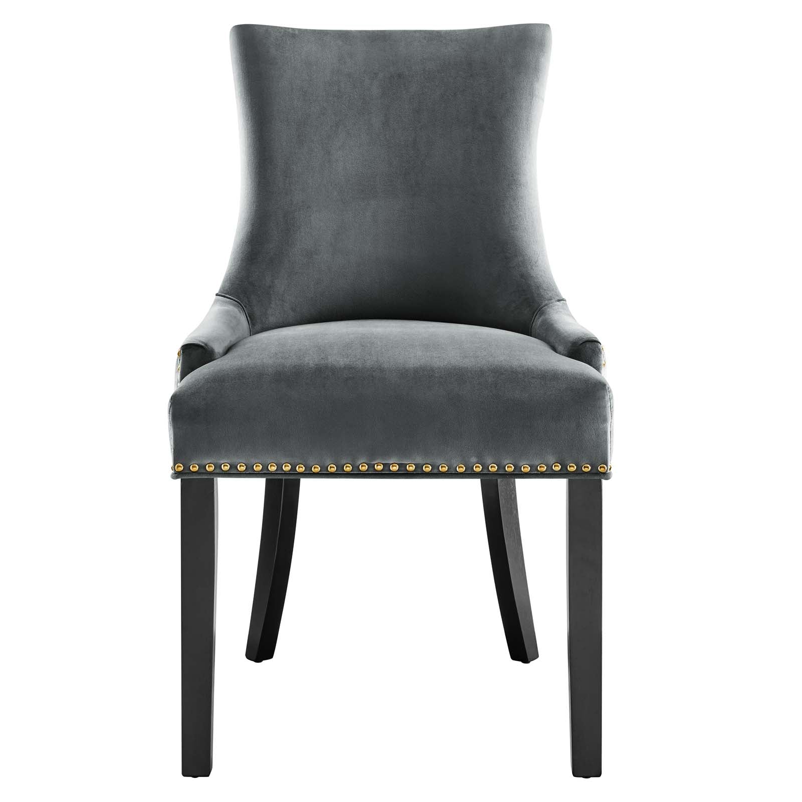Marquis Performance Velvet Dining Chairs - Set of 2 By Modway - EEI-5010 | Dining Chairs | Modishstore - 53