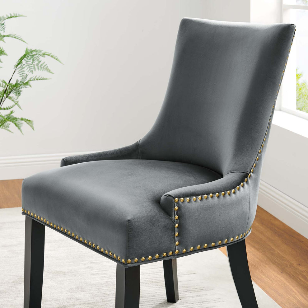 Marquis Performance Velvet Dining Chairs - Set of 2 By Modway - EEI-5010 | Dining Chairs | Modishstore - 13