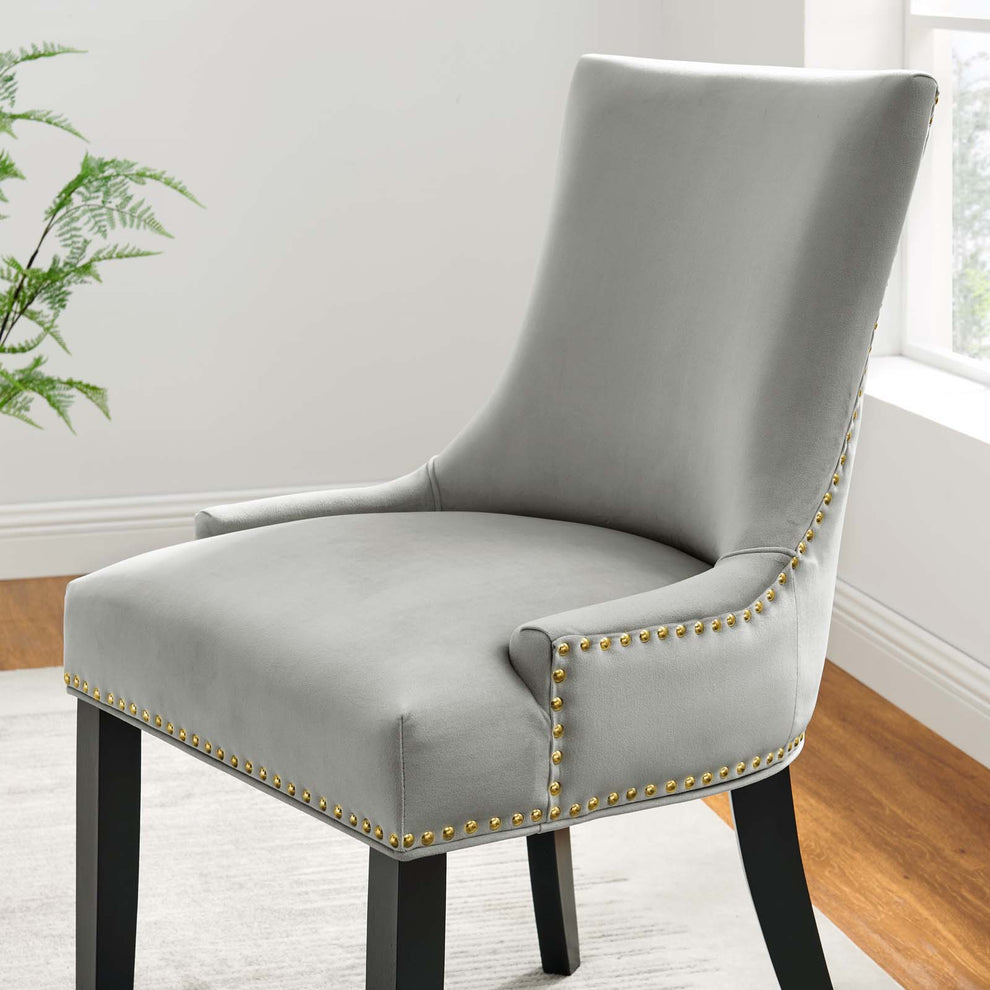 Marquis Performance Velvet Dining Chairs - Set of 2 By Modway - EEI-5010 | Dining Chairs | Modishstore - 22