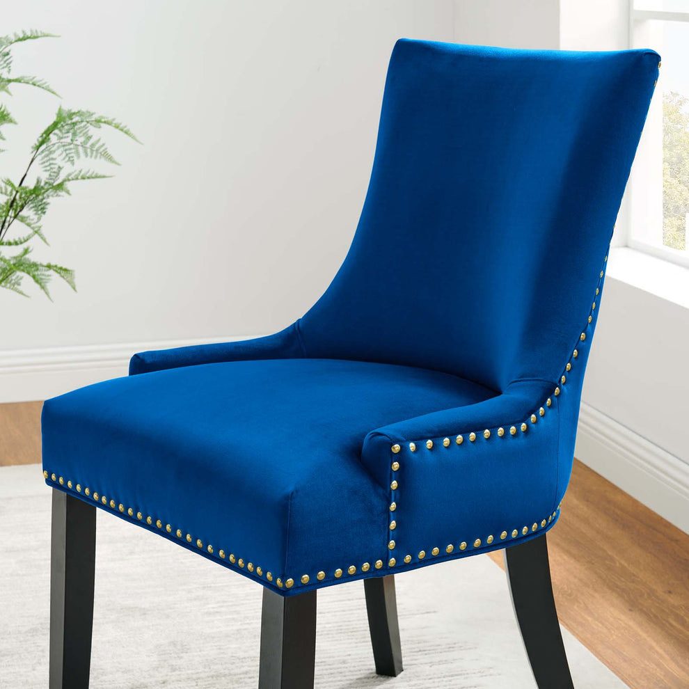 Marquis Performance Velvet Dining Chairs - Set of 2 By Modway - EEI-5010 | Dining Chairs | Modishstore - 14