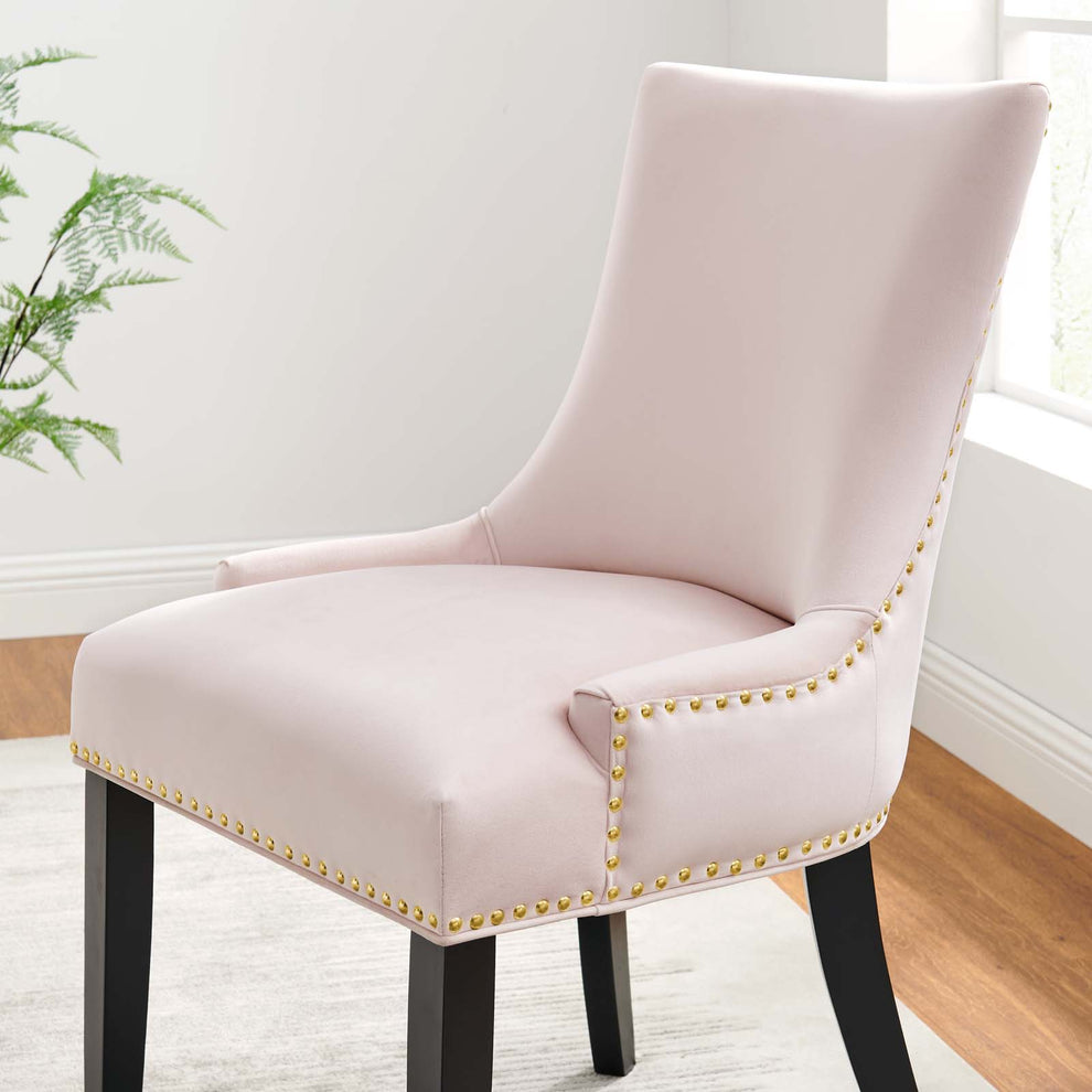 Marquis Performance Velvet Dining Chairs - Set of 2 By Modway - EEI-5010 | Dining Chairs | Modishstore - 20