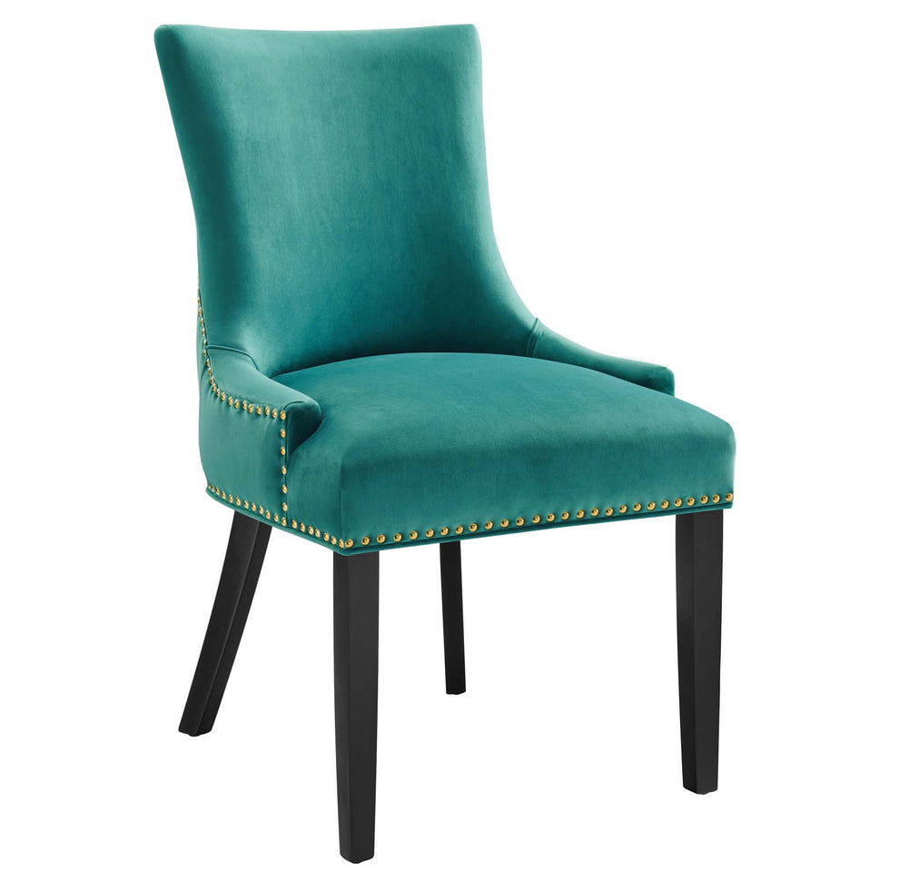 Marquis Performance Velvet Dining Chairs - Set of 2 By Modway - EEI-5010 | Dining Chairs | Modishstore - 64