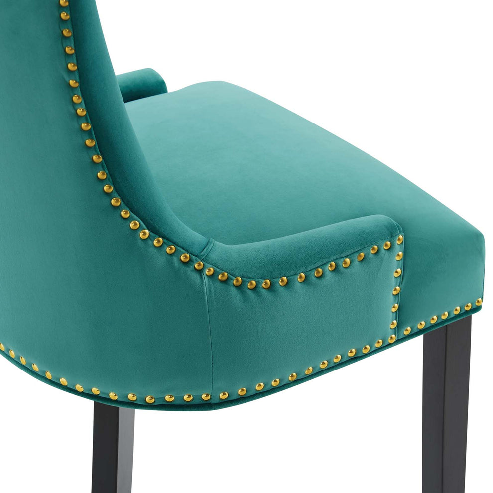 Marquis Performance Velvet Dining Chairs - Set of 2 By Modway - EEI-5010 | Dining Chairs | Modishstore - 84