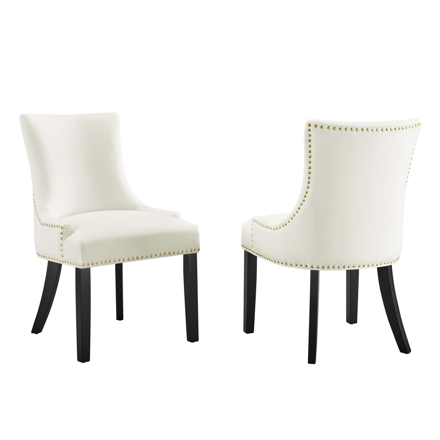 Marquis Performance Velvet Dining Chairs - Set of 2 By Modway - EEI-5010 | Dining Chairs | Modishstore - 3