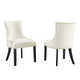 Marquis Performance Velvet Dining Chairs - Set of 2 By Modway - EEI-5010 | Dining Chairs | Modishstore - 3